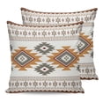thumbnail image 7 of Outdoor Throw Pillow Cover Bohemian Southwest Ethnic Art Waterproof Cushion Covers 2 Pack Retro Abstract Geometric Art Pillow Cases Home Decoration for Patio Garden Couch Sofa, 7 of 7