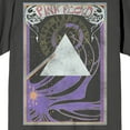 thumbnail image 2 of Pink Floyd Triangle With Clock And Rainbow Crew Neck Short Sleeve Charcoal Women's T-shirt-3XL, 2 of 3