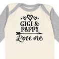 thumbnail image 4 of Inktastic Gigi and Pappy Love Me Girls Long Sleeve Baby Bodysuit, 4 of 5