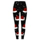 thumbnail image 4 of MKLEKYY Leggings deportivos mujer Pantalones de yoga navideños para mujer con estampado de copos de nieve para uso deportivo, 4 of 4