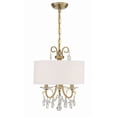 thumbnail image 6 of Othello 3 Light Vibrant Gold Chandelier, 6 of 7