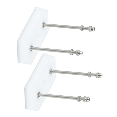 

Toma 2 Pcs Skateboard Hanger Wall Mounted Decks Display Rack Household Bedroom Hanging Holder Outdoor Sports Skating Storage White