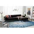 thumbnail image 5 of SAFAVIEH Evoke Vana Abstract Area Rug, Navy/Ivory, 2'2" x 4', 5 of 12