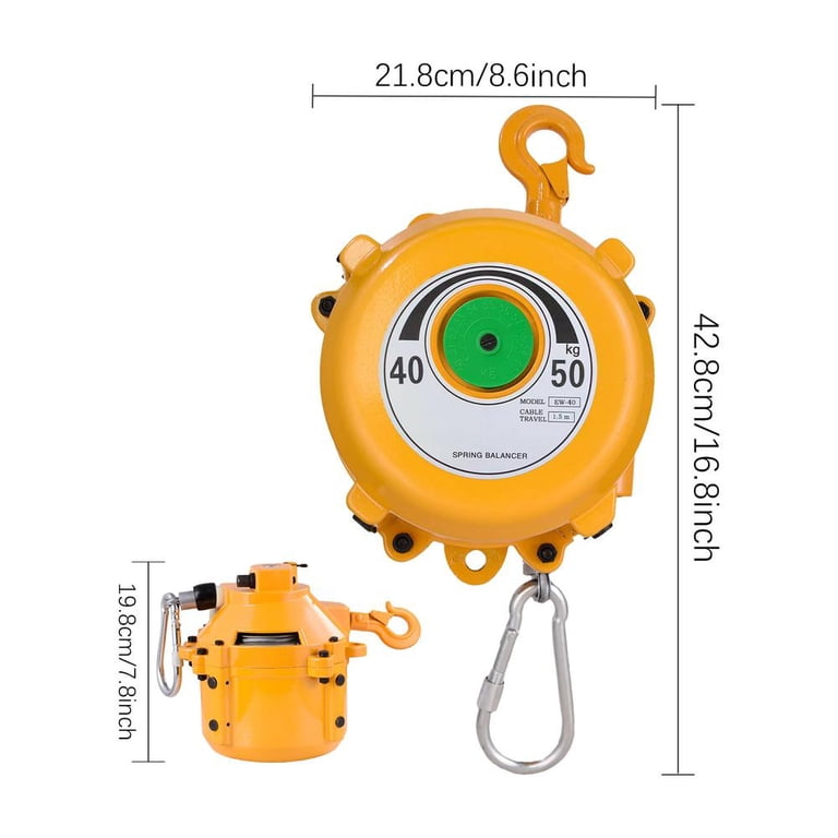 Spring Balancer Retractable Tool Holder – 15-22kg Capacity For Assembly Lines, Welding, Molds & Suspended Tools