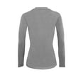 thumbnail image 2 of ACTIVE UNIFORMS Women's Under Scrub Tee Crew Neck Long Sleeve T-Shirt 5 - Pack (Grey, 4X-Large), 2 of 6