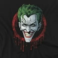 thumbnail image 2 of Batman T-Shirt Joker Drip Unisex Graphic Tee For Men & Women, 2 of 7