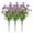 Purple, variant on Nnndbs 3 Pack Artificial Eucalyptus Flowers, Hot Pink Silk Eucalyptus Stems for Wedding Centerpieces Home Decor Vase Arrangements, Greenery Bulk