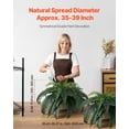 thumbnail image 2 of VEVOR 2 Pcs Artificial Boston Ferns Plastic Fern 35 Branches Indoor Outdoor Decor, 2 of 9