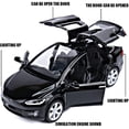 thumbnail image 3 of Coche de juguete Gidoyi modelo X a escala 1:32 con luces y sonido (negro), 3 of 7