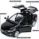 thumbnail image 3 of Coche de juguete Gidoyi modelo X a escala 1:32 con luces y sonido (negro), 3 of 7