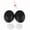 Black, variant on NFTIGB 10W Mini Car Speaker Audio Round Stickable Loudspeaker Automobile Tweeter Horn Speaker System for Vehicles with Glue, 2.7 x 2.1 x 1.0 inches / 6.8 x 5.3 x 2.5 cm, Black, 1 Pair
