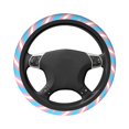 thumbnail image 2 of Housses de Volant 38cm Drapeau Transgenre Fierté Lgbt Universel Boho Yaoi Auto ration Accessoires de Mode Auto, 2 of 4