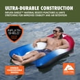 thumbnail image 5 of Ozark Trail Easy Float Inflatable Lounge, Patriotic, 5 of 9