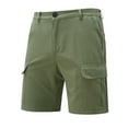 thumbnail image 1 of Xdzjlr Shorts Mens,Solid Color Fit 5 Inch Outdoor Beach Activities Comfortable Men's Athletic Shorts, 1 of 9