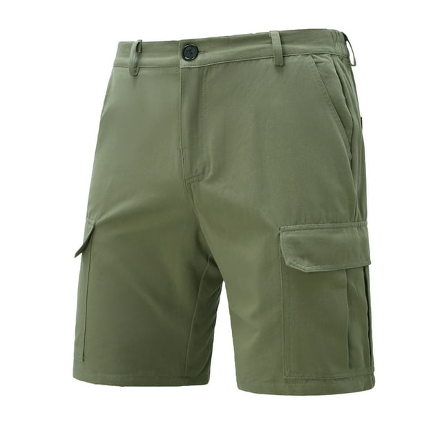 Xdzjlr Shorts Mens,Solid Color Fit 5 Inch Outdoor Beach Activities Comfortable Men's Athletic Shorts