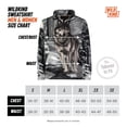 thumbnail image 5 of Men's Women's Sweater Jacket Full Zip Fleece Wolf Wildlife Sweatshirt Wildkind, 5 of 7