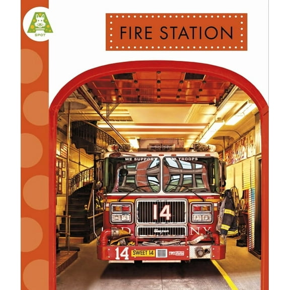 Spot Around Town Fire Station, (Hardcover)