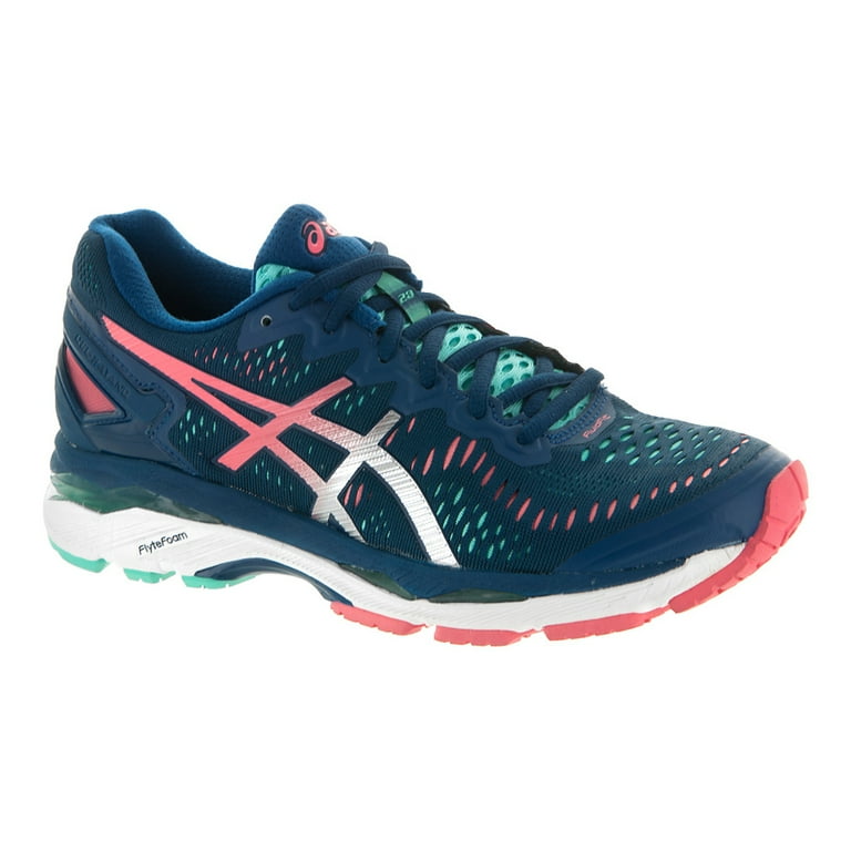 Asics women's gel kayano 23 poseidon silver cockatoo hotsell