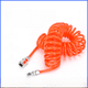 thumbnail image 1 of Tubo de aire con resorte de PU, compresor de aire neumático de 8 x 5 pulgadas, bomba de aire, manguera telescópica de alta presión, conducto de aire en espiral de 12 x 8/10 x 6,5 pulgadas, 1 of 4