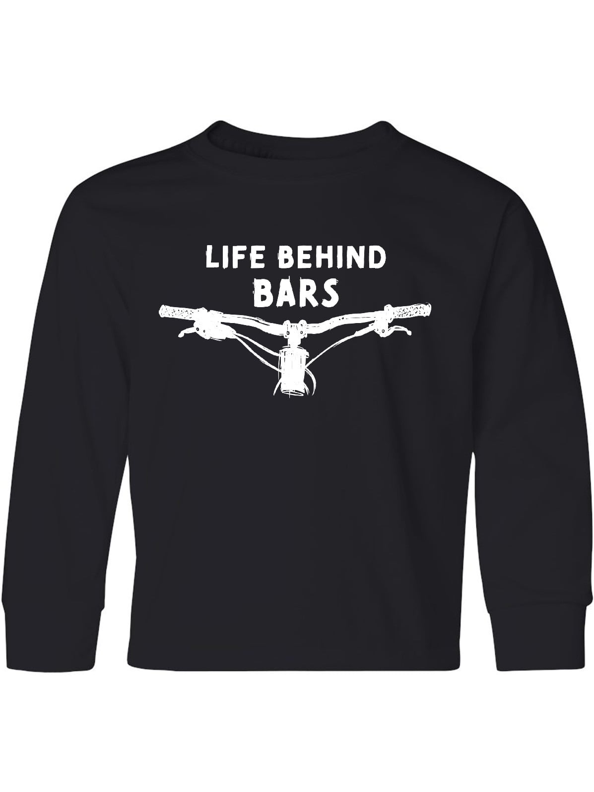 Life Behind Bars Mountain Bike Youth Long Sleeve TShirt