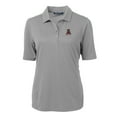 thumbnail image 2 of Women's Cutter & Buck Gray Alabama Crimson Tide Team Virtue Eco Pique Recycled Polo, 2 of 3