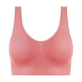 thumbnail image 1 of Bra for Women, Traceless Seamless One-Piece No-Steel-Ring Breathable Gathered Underwire-Free Design with Removable Padding and Wide Shoulder Straps, 1 of 8