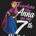 thumbnail image 3 of Frozen T-Shirt Adulte Intrépide comme Anna 7e Anniversaire, 3 of 6