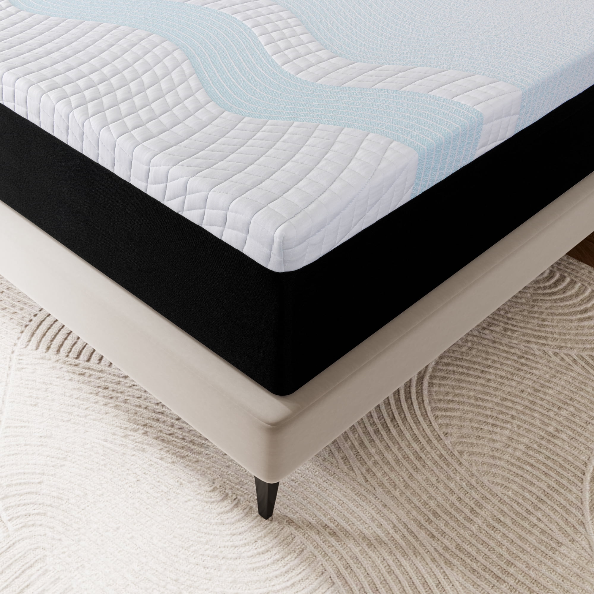 Full Size Mattress, 8" Medium Gel Memory Foam Mattress in a Box, Pressure Relieving for Adult
