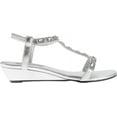 thumbnail image 2 of Touch Ups Jazz Wedge Sandal Style Jazz, Silver, 11W, 2 of 6