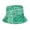 Green, variant on Mens and Womens Bucket Hat Fashion Print Packable Double Side Wear Wide Brim Sunshade Outdoor Summer Fall Fishing Hat Green