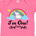thumbnail image 4 of Inktastic 1st Birthday Unicorn Rainbow 1 Year Old Party Girls Baby Bodysuit, 4 of 5