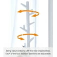thumbnail image 5 of Yamazaki Home Coat Rack, White, Steel, Supports 26.4 pounds, Weighted Base, 5 of 7