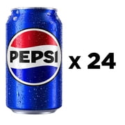 Pepsi Cola Soda Pop, 12 fl oz, 24 Count