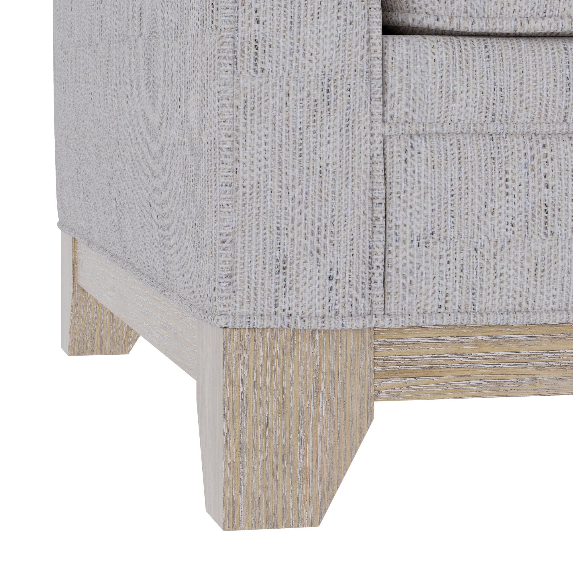 LiviNest 84 Inch Fabric Sofa 3 Seater: Quick Assembly Casual Style & Foam Cushion - Home Office Furniture for Remote Workers & Small Spaces