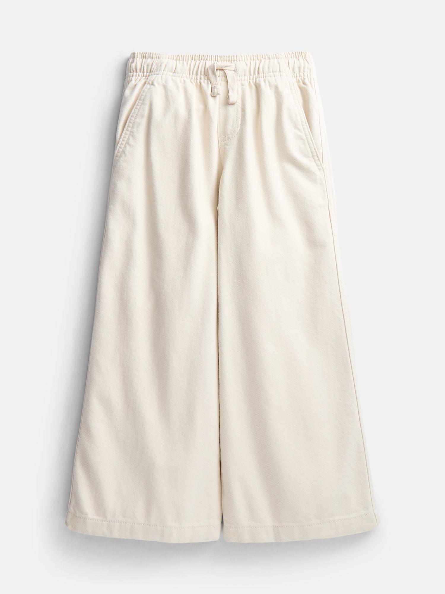 Wonder Nation Girls Twill Wide Leg Pant, Sizes 4-18 & Plus