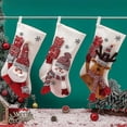 thumbnail image 4 of Medias navideñas compatibles con la decoración de la repisa del árbol de Navidad para fiestas de niñas y niños, 4 of 5