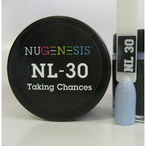 NUGENESIS Nail Color Dip Dipping Powder 1.5oz/jar - NL30 TAKING CHANCES