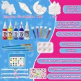 thumbnail image 1 of Kit de pintura Squishies Heyzeibo para niños DIY Postre Juguetes de pintura 3D, 1 of 2