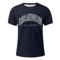 thumbnail image 4 of Playeras Lisas Para Hombre, Camiseta De Verano Para Playa Con Estampado De Árbol Pequeño, Blusa De Manga Corta Con Cuello Redondo, 4 of 4