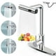 thumbnail image 1 of GPED Grifos de Cocina con Rociador Extraíble, Grifo de Fregadero de Cocina en Cascada con Rociador de 3 Modos, Acero Inoxidable SUS304, Grifo de una Sola Manija Giratorio 360° con Placa de Cubierta y, 1 of 7