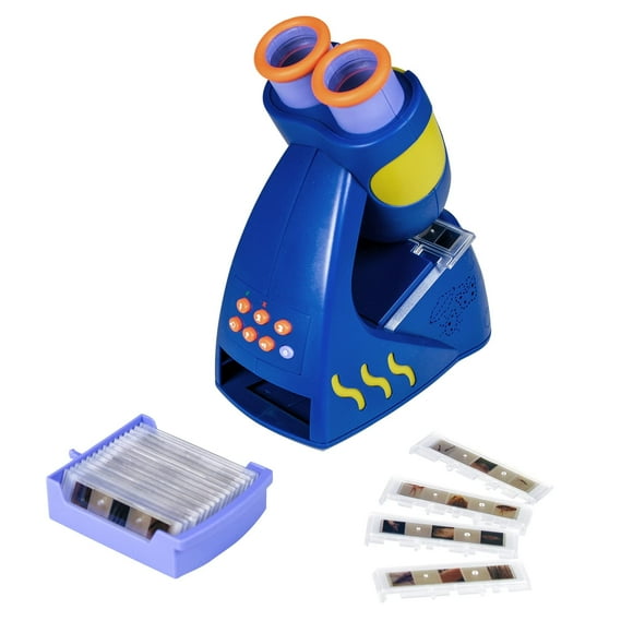 Educational Insights GeoSafari Jr. Microscope Parlant avec Bindi Irwin : Microscope pour Enfants, Jouet STEM & Science, Apprentissage Interactif, 3 Ans et Plus