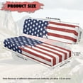 thumbnail image 7 of Uorisanigo UTV Seat Covers Set Universal American Flag Print Seat Pad Cover for Kawasaki Mule 4010 4x4 SE 2016-2018, UTV Bench Seats Cover Accessories, Breathable Padded Protector, 7 of 7