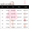 thumbnail image 4 of Dresses for Girls Cute Party Long Sleeve Tiered Ruffle Swing Dress for Girls Crew Neck A-Line Fall Trendy Dresses Red, 4 of 10