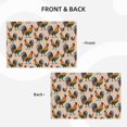 thumbnail image 3 of Rocae Rooster Printed Heat Resistant Place Mats,Classic Hemstitch Cloth Fabric Placemats Imitation Linen Place Mat Table Mats 18x12 inch, 3 of 5