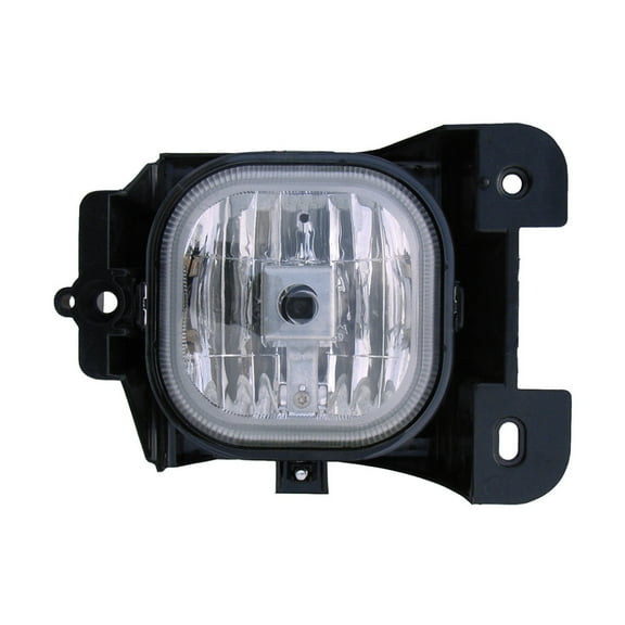 KarParts360 For Ford Ranger Fog Light Assembly 2004 2005 Passenger Side LED w/ Bulbs FO2593214