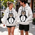 thumbnail image 6 of Textilo Christmas Hoodie with Pet Pocket Unisex Zip Up Long Sleeve Hooded Sweatshirt with Kangaroo Pockets Drawstring Funny Santa Holiday Christmas Cat Pouch Hoodie, 6 of 6