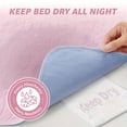 thumbnail image 4 of Set of 1/4 Containing Bed Pads Measuring 34X52 Inches, Designed to Be Washable And Waterproof, Offering Robust Absorbency And Leakproof, 4 of 14