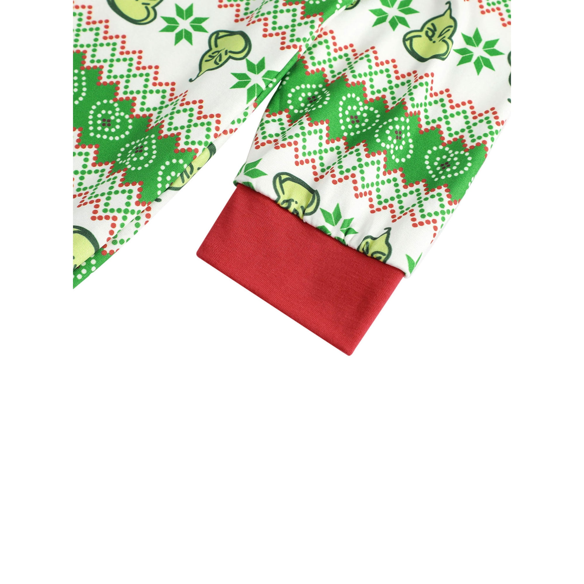 Caitzr Family Matching Christmas Pajamas Set Green Stripe Onesies Sleepwear Xmas Nightwear Pajamas Pjs Other