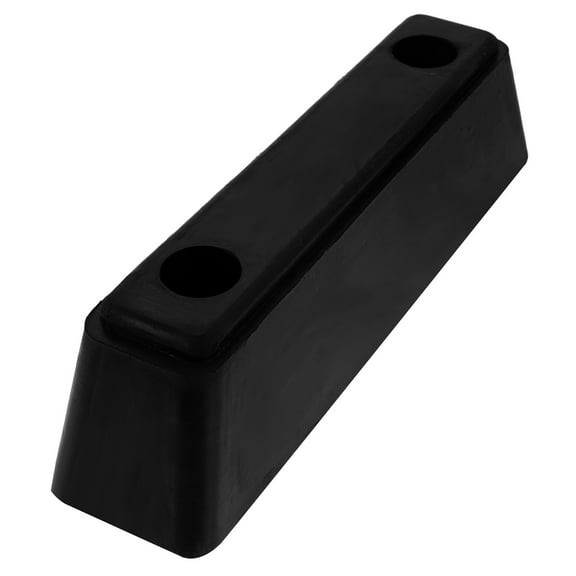 BESTONZON Truck Rear Bumper Protector Rectangular Rubber Cushion Heavy Duty Anti-Collision Pad