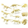 thumbnail image 3 of Happy Date 7Pcs/Set Dinosaur Fossil Skeleton Assorted Figures Dino Bones - for Science Play, Dino Sand Dig, Party Favor, Decorations and Stocking Stuffer, 3 of 8